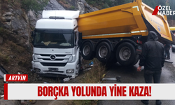 Borçka yolunda yine kaza!