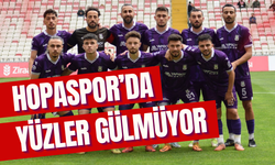 Hopaspor’da Yüzler Gülmüyor