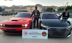 187 milyon liralık 15 kaçak lüks otomobile el koydu