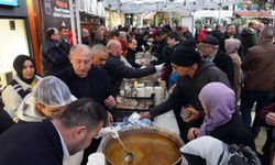 3 bin kişiye karalahana çorbası ikram edildi