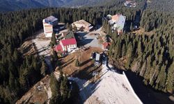 Anadolu'nun "yüce dağı" Ilgaz kayak sezonu için kar bekliyor