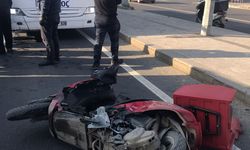 Otobüsün Çarptığı Motosiklet Sürücüsü Öldü