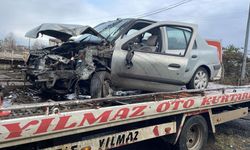 Ağaca Çarpan Otomobilin Sürücüsü Yaralandı