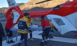 Ambulans Helikopter 6 Yaşındaki Erva Asel için Havalandı