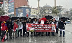 Karadeniz’de Teröre ve İsrail'e Tepki Yürüyüşü