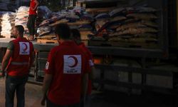 Türk Kızılayın Gönderdiği Yardım Malzemeleri Gazze'ye Ulaştırılıyor