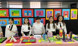 Karadeniz Bakır İlkokulu Öğrencilerinden Anlamlı Sergi