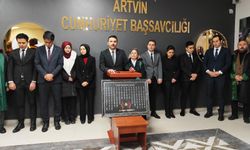 Artvin Adliyesinde 6 Şubat anma töreni düzenlendi