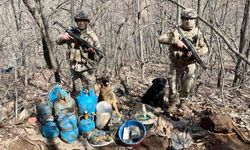 "Bozdoğan-13" Operasyonlarında Teröristlere Ait 20 Mağara ve Barınma Alanı İmha Edildi