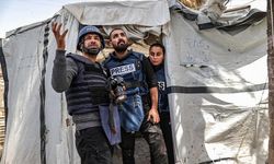 İsrail, Gazze'de  AA Çadırının Bulunduğu Bölgeyi Vurdu