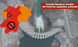 Yusufeli Barajının enerjisi AK Parti’nin ampulüne yetmedi!