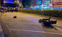 Otomobille Çarpışan Motosikletin Sürücüsü Yaralandı