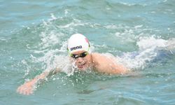 Uluslararası Açık Su Yüzme Yarışı Başladı