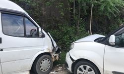 Muratlı’da Maddi Hasarlı Kaza