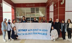 AÇÜ’lü öğrenciler Hatay’a yardım için yola çıktı