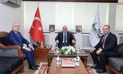 Vali Ünsal, DEİK Türkiye-Gürcistan İş Konseyi Başkanı Çalışkan'ı Kabul Etti