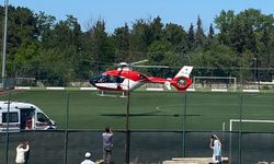 Boğulma Tehlikesi Geçiren Çocuk Ambulans Helikopterle Hastaneye Kaldırıldı