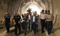 Vali Ünsal, Trafiğe Kapatılan Tünelde İnceleme Yaptı