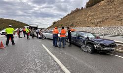 Zincirleme Trafik Kazasında 6 Kişi Yaralandı