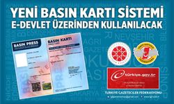 Yeni Basın Kartı Sistemi E Devlet Üzerinden Kullanılacak