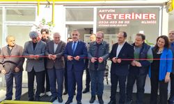 Artvin Veteriner Kliniği Hizmete Açıldı