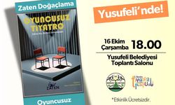 Yusufeli’nde Borçka Tiyatro Festivali