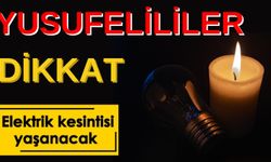 Yusufeli'nde Elektrik Kesintisi