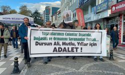 Hopa Halkı Dursun Ali Koyuncu İçin Adalet İstedi