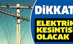 Elektrik Kesintisi Uyarısı