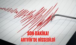 Deprem Artvin'de de Hissedildi