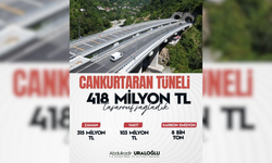 Cankurtaran Tüneli ile 418 Milyon TL Tasarruf