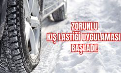 Zorunlu kış lastiği uygulaması başladı!