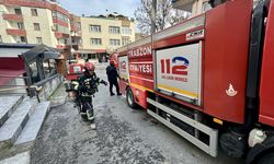 Trabzon'da Evde Çıkan Yangında 1 Kişi Yaralandı