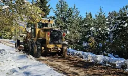 79 Köy Yolu Ulaşıma Kapandı