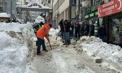 İnönü Caddesi’nde Kar Tehlikesi