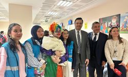 Samsun'da Hastanede Tedavi Gören Çocuklara 23 Nisan Sürprizi
