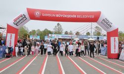 Samsun'da Çocuk Maratonu ve Festivali düzenlendi