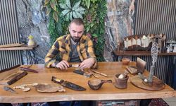 Hobisi işe dönüştü, Trabzon’dan dünyaya el emeği ahşap ürünler gönderiyor