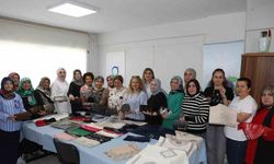 Kadınlar, Tel Kırma Ürünleri Yaparak Aile Ekonomisine Katkı Sağlıyor