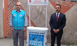 Murgul’da Vekaleten Kurban Bağış Standı Kuruldu