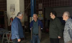 Başkan Erdem’den Sanayi Esnafına Ziyaret