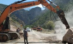 Kaya Kaldırma Çalışması Başladı