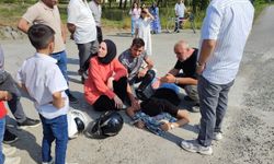 Samsun’da trafik kazasında 2 kişi yaralandı