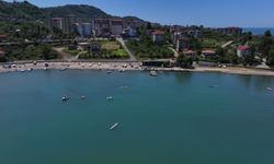 Geleceğin su sporcuları Karadeniz'de yetişiyor