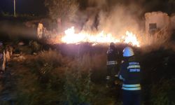 İtfaiyeden Anız Yangınına Zamanında Müdahale