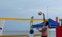 Trabzon’da Uluslararası Plaj Voleybolu heyecanı başladı