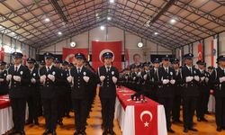 Trabzon, Rize ve Bayburt'ta Eğitimlerini Tamamlayan 579 Polis Adayı Mezun Oldu