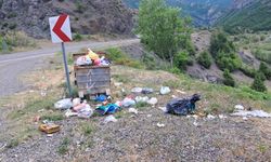 Şavşat’ta Yol ve Çöp Tepkisi