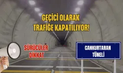 Tünelde Bakım: Hopa Yolu Kapandı