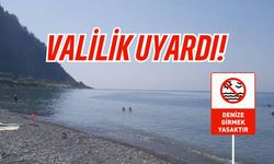 Denize Girmek Yasaklandı